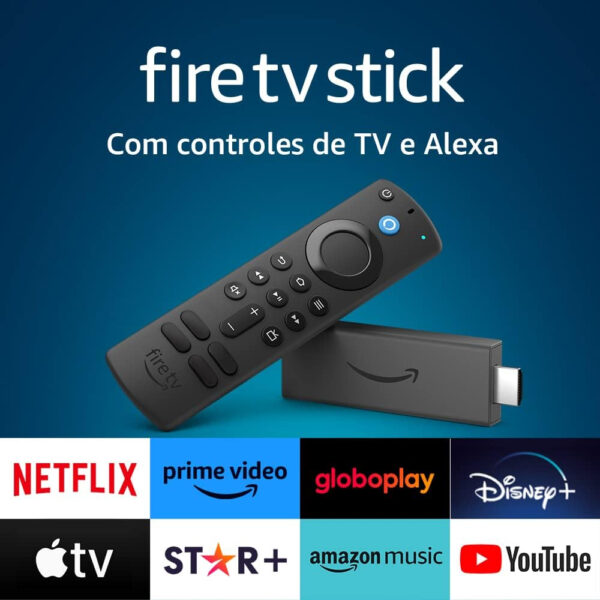 Fire TV Stick | Streaming em Full HD com Alexa |